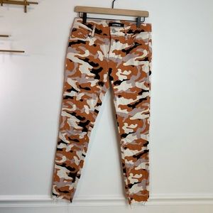 Express Camo Mid-Rise Stretch Legging | Size 6